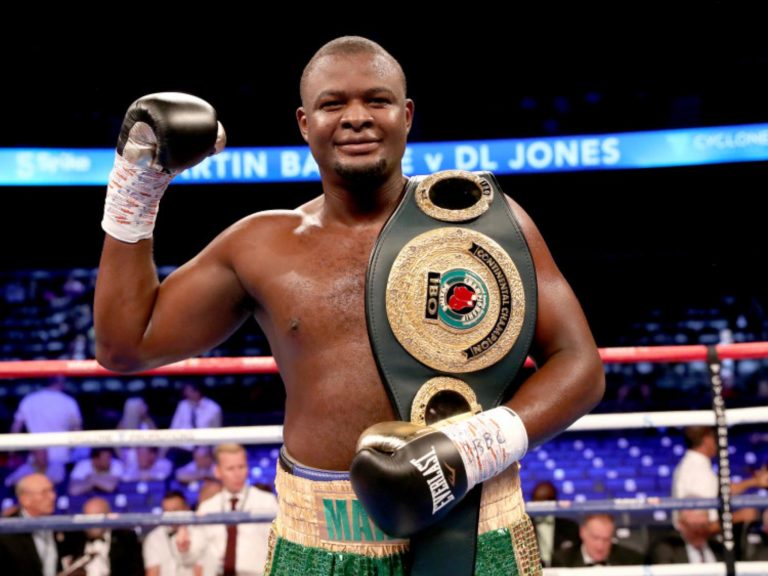 Dubaï : Le boxeur Congolais Martin Bakole gagne par KO à 2 minutes du 1er round