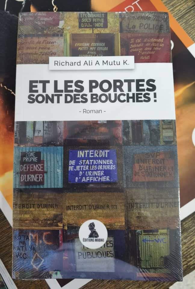Littérature en RDC : Richard Ali publie “Et les portes sont des bouches”
