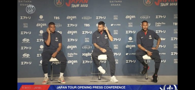 PSG : Neymar, Messi et Mbappé séjournent au Japon